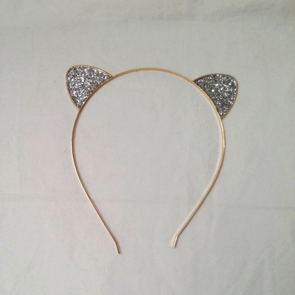 Other - Mudd Cat Ears Glitter Headband Hair Accessories